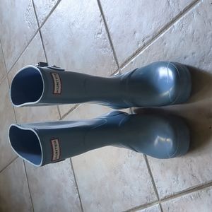 Hunter Mid Calf Rubber Boots 8